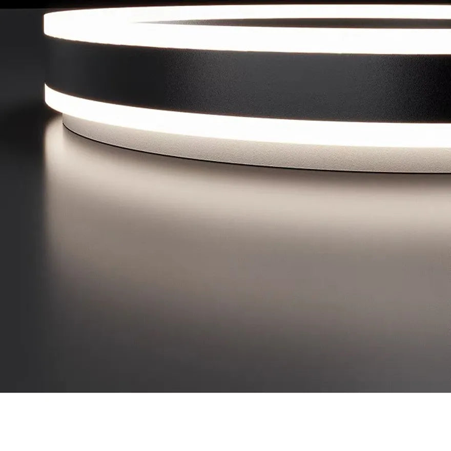 Plafonnier LED Anneau Minimaliste Dimmable pour Chambre