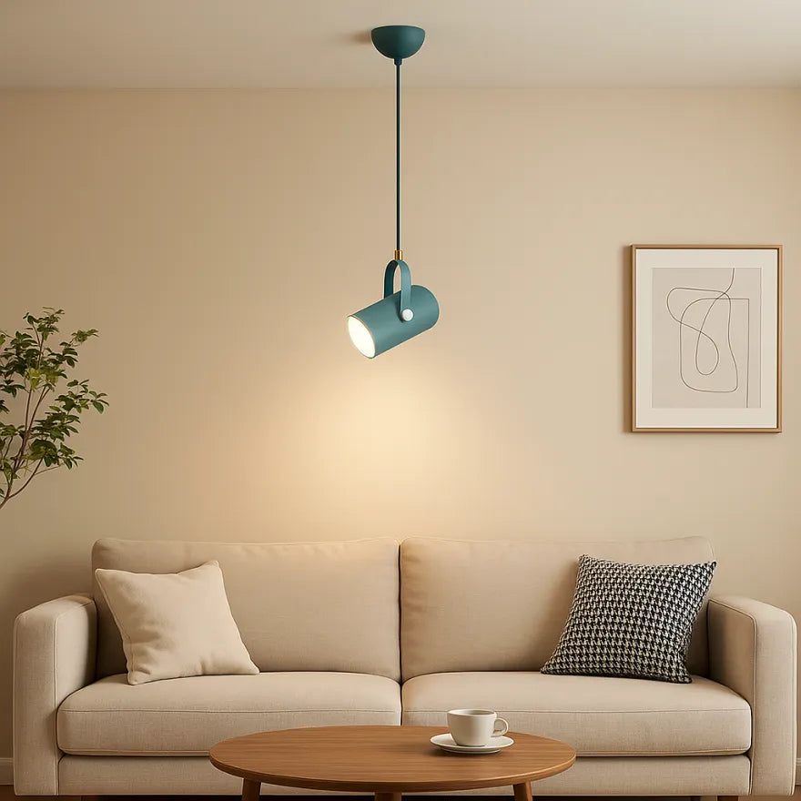 Suspension LED Minimaliste Ajustable Macaron Pour Salle à Manger