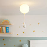 Plafonnier LED Ours en Forme de Ballon pour Chambre d'Enfant
