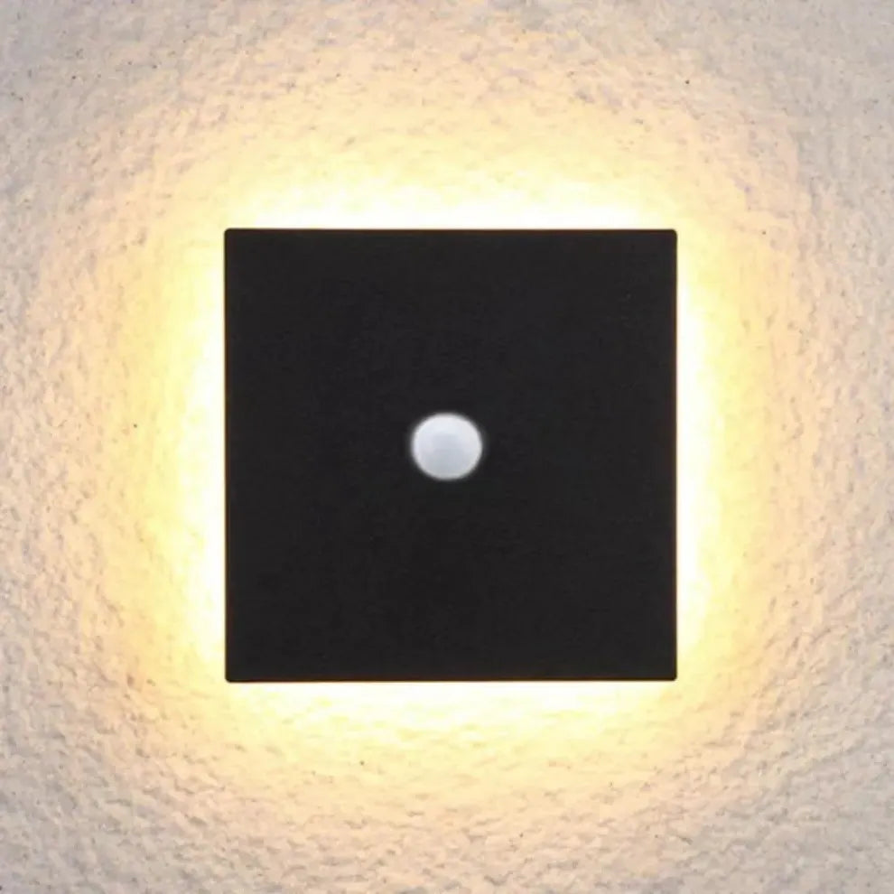Applique Murale Extérieure LED Plate Design Minimaliste