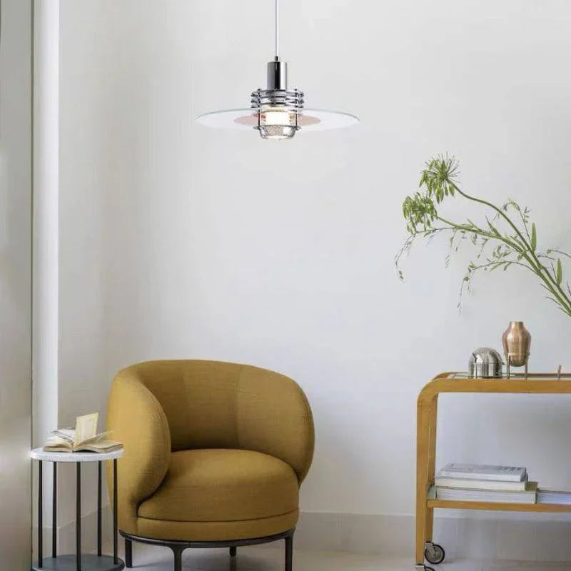 Lustre De Chambre Moderne À Tête Unique Ronde - Clowas.fr