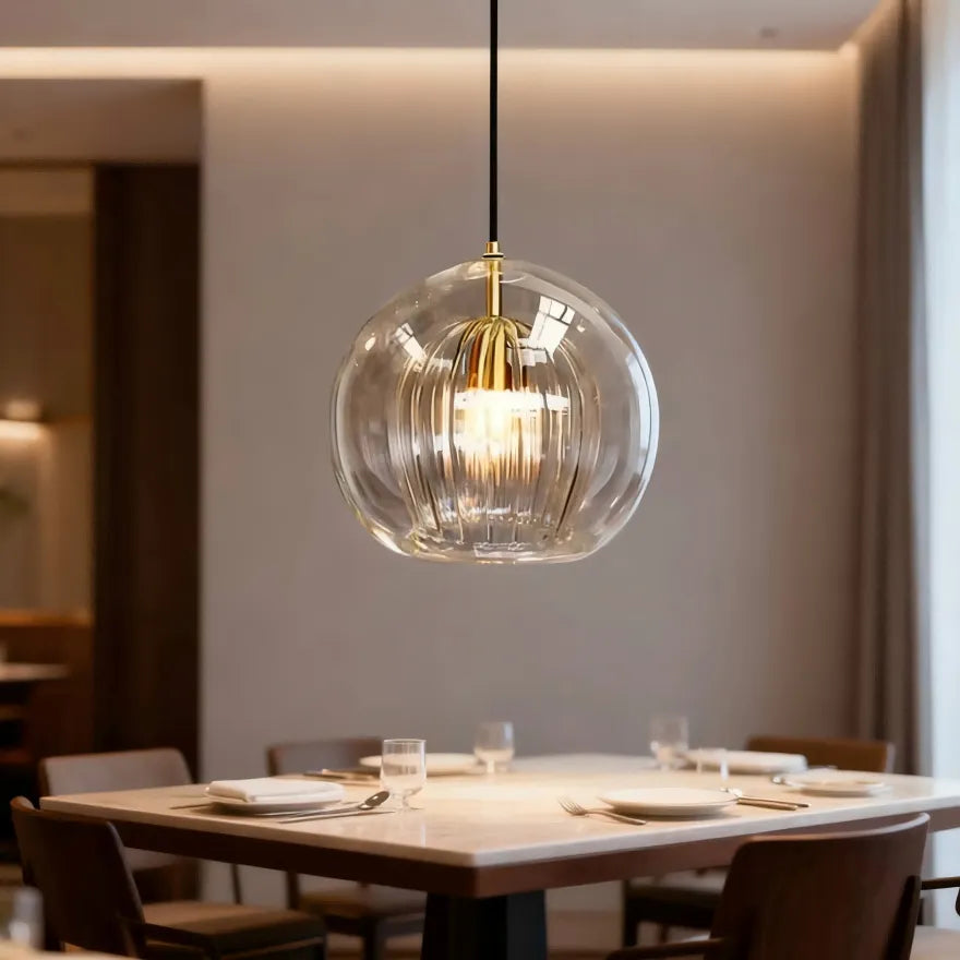 Suspension Bubble Verre Design Simple Salle À Manger