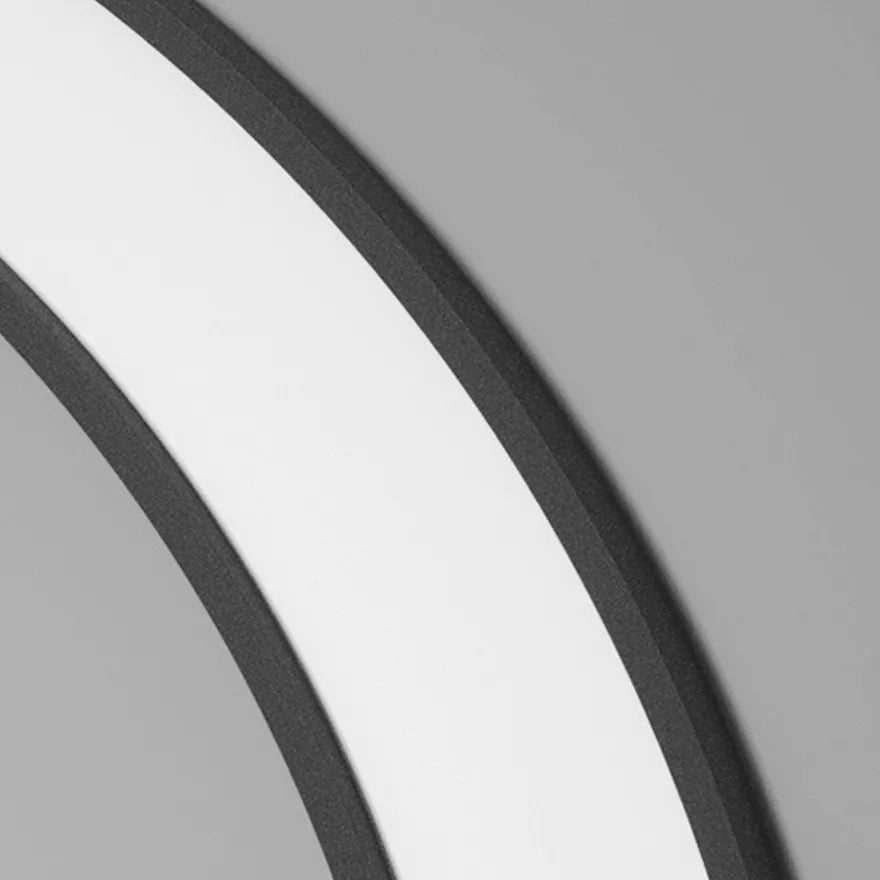 Applique Murale LED Extérieur Moderne Forme Croissant