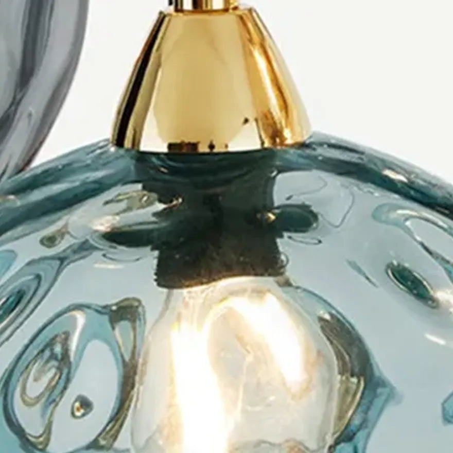 Suspension Boule Verre Effet Eau Nordique Salle À Manger