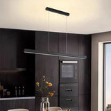 Suspension Barre LED Noire Minimaliste Dimmable
