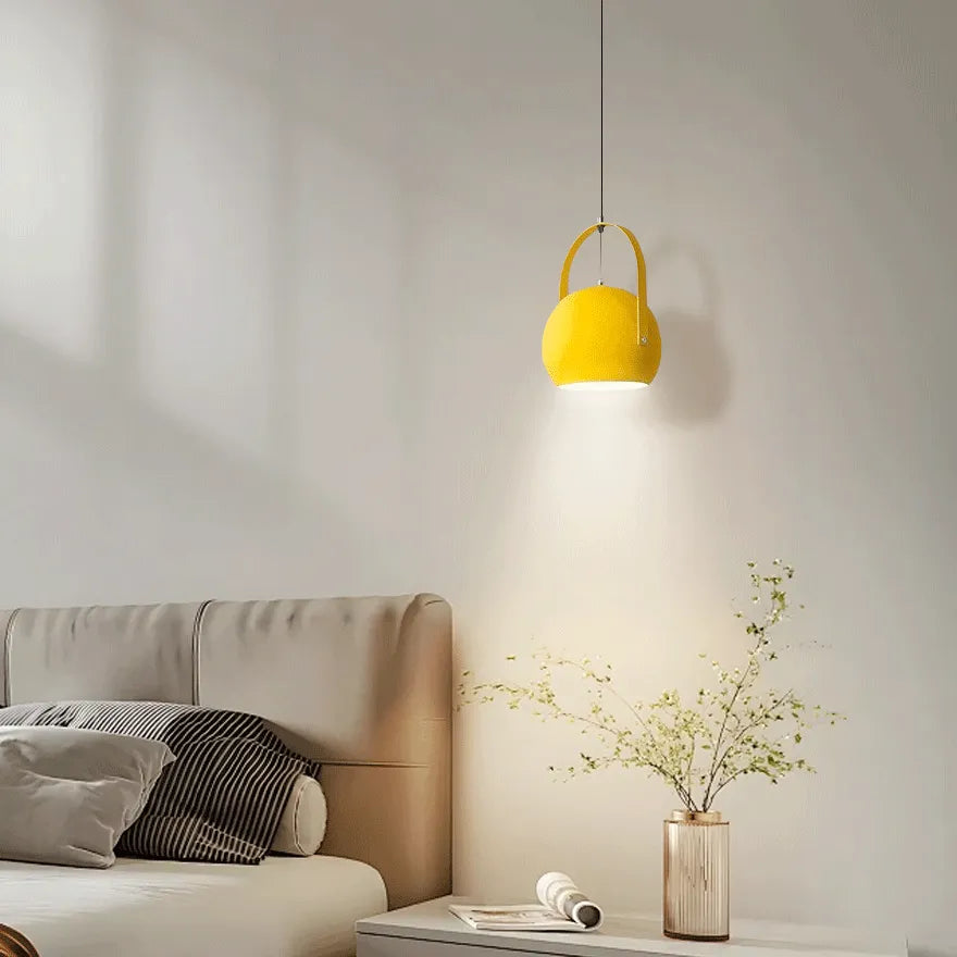 Suspension LED Orientable Simple en Métal Style Macaron