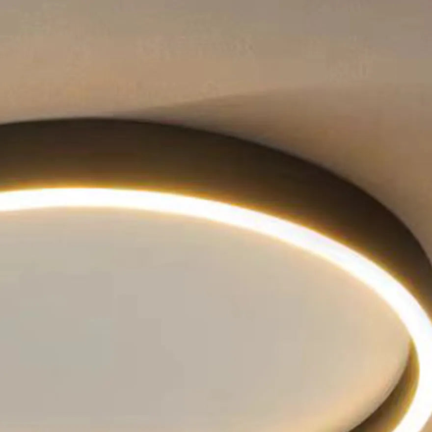 Plafonnier LED Design Moderne Forme Anneau Pour Salle À Manger