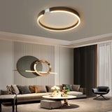 Plafonnier LED Design Moderne Forme Anneau Pour Salle À Manger