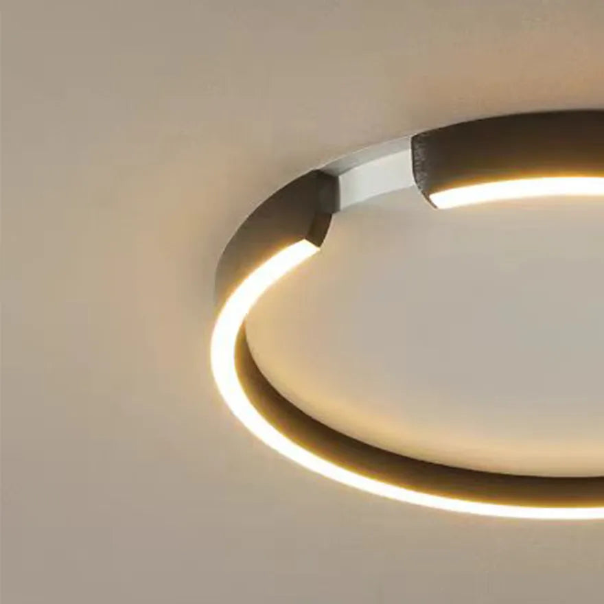 Plafonnier LED Design Moderne Forme Anneau Pour Salle À Manger