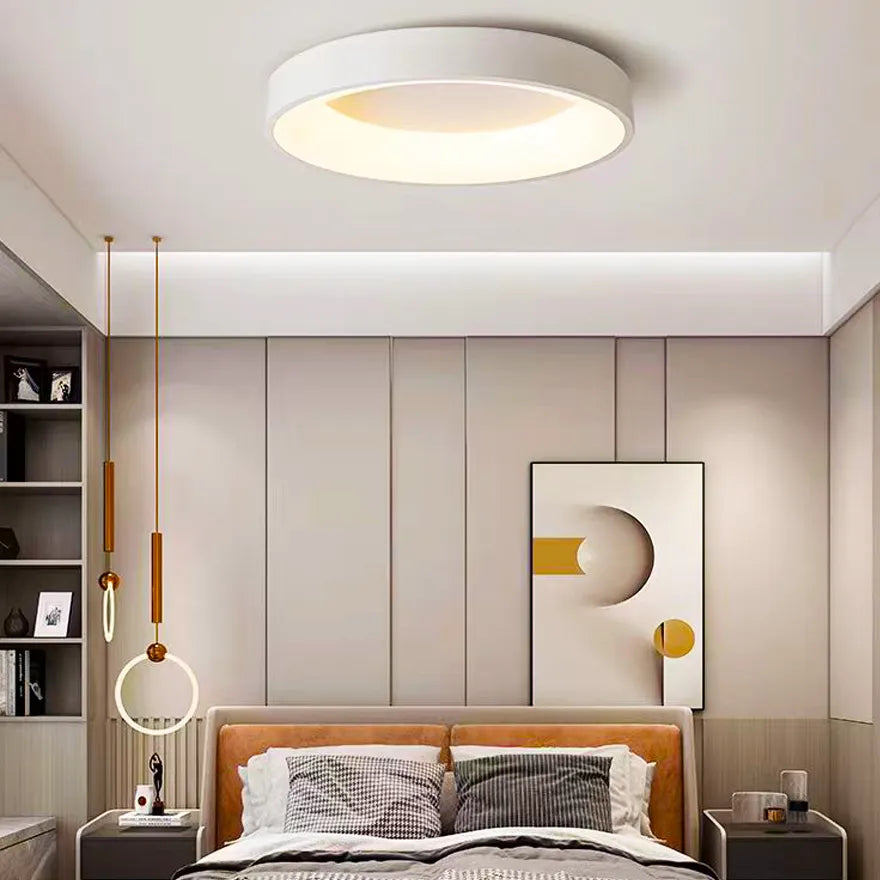 Plafonnier LED Rond Moderne pour Chambre