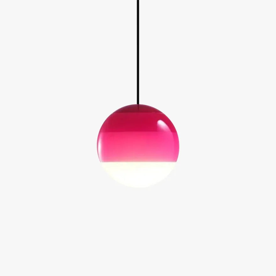 Suspension Design Boule Verre Dégradé Nordic