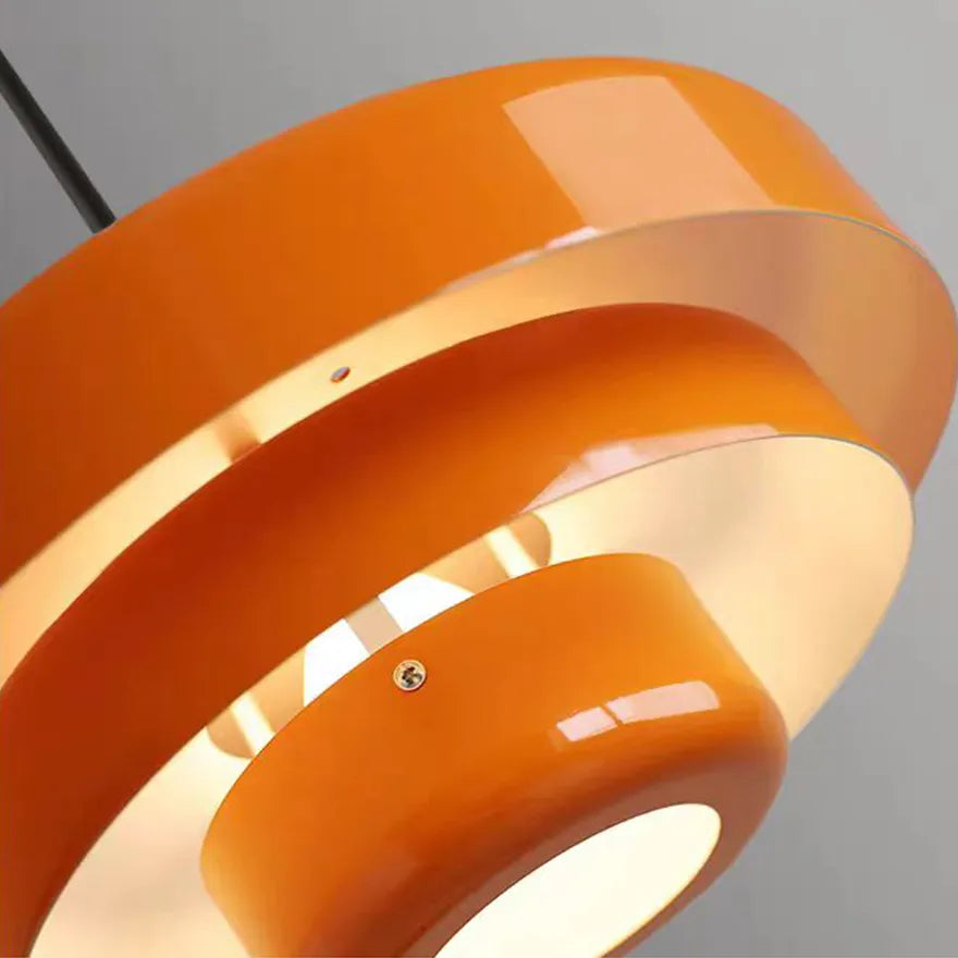 Suspension Métal Design Gâteau pour Salle à Manger