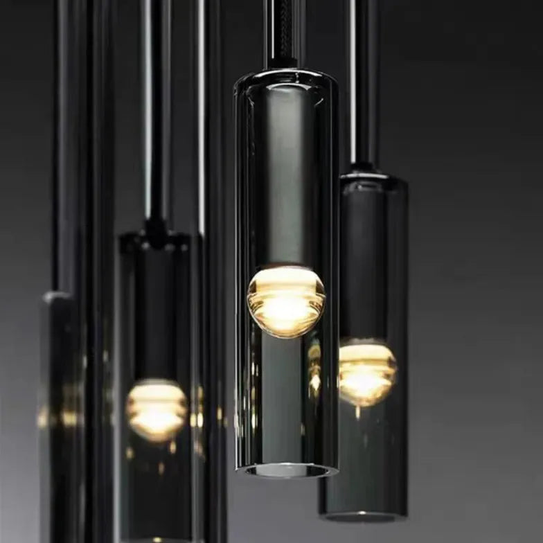 Suspension Cristal Led Créative Style Bouteille pour Chevet