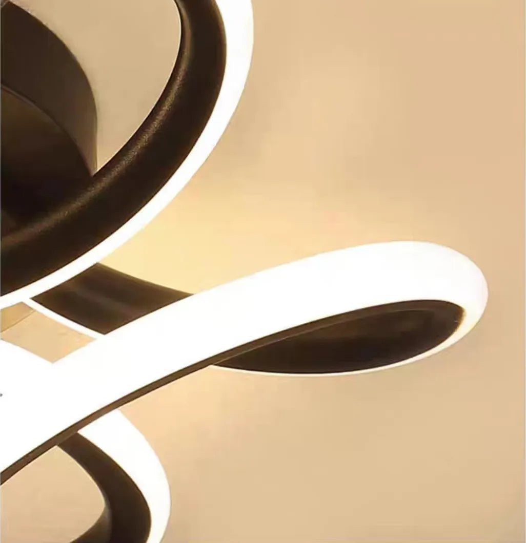 Plafonnier À Led Anneaux Moderne Simple Pour Couloir