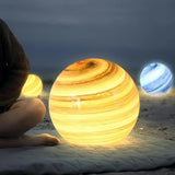 Lampe Solaire Décorative Extérieure Moderne Planète pour Jardin