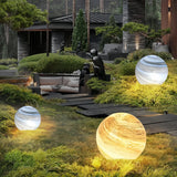 Lampe Solaire Décorative Extérieure Moderne Planète pour Jardin