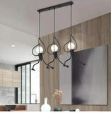 Suspension LED Moderne et Créative Petit Homme pour Chevet