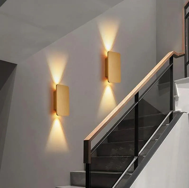 Applique Murale LED Haut et Bas Minimaliste pour Chevet