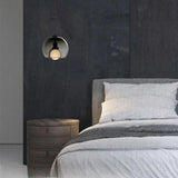 Suspension Moderne En Verre Dôme Pour Chevet