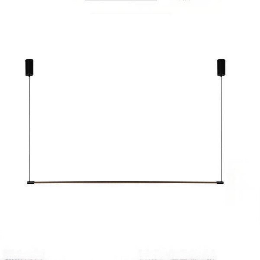 Suspension LED Linéaire Minimaliste Dimable pour Salle à Manger
