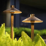 Lampe à Piquer LED Extérieure Champignon en Métal pour Jardin