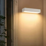 Applique Murale Extérieure LED Contemporaine En Métal IP65 Design Rectangulaire
