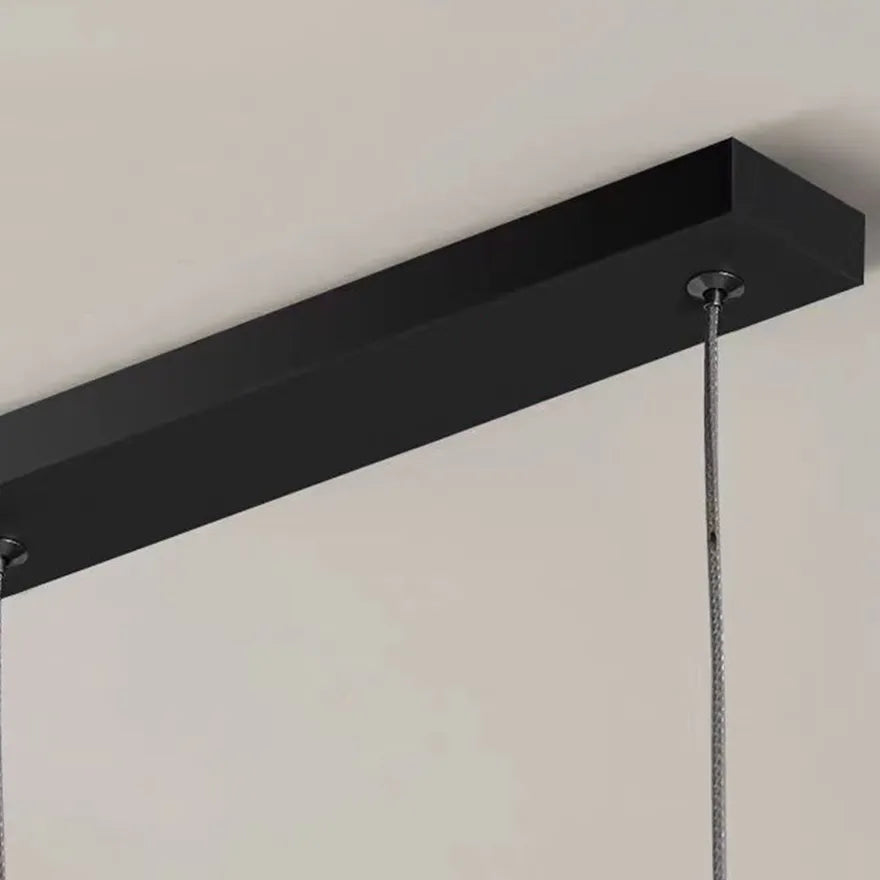 Suspension LED Minimaliste Longue pour Salle à Manger