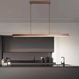 Suspension Linéaire LED Minimaliste Dimmable pour Salle à Manger