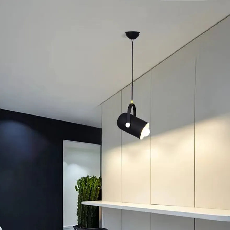 Suspension LED Minimaliste Ajustable Macaron Pour Salle à Manger