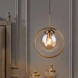 Suspension LED Créative en Verre Soufflé pour Chevet