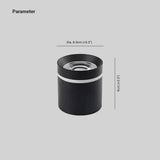 Luminaire Industriel Noir Led Rond Moderne - Clowas.fr
