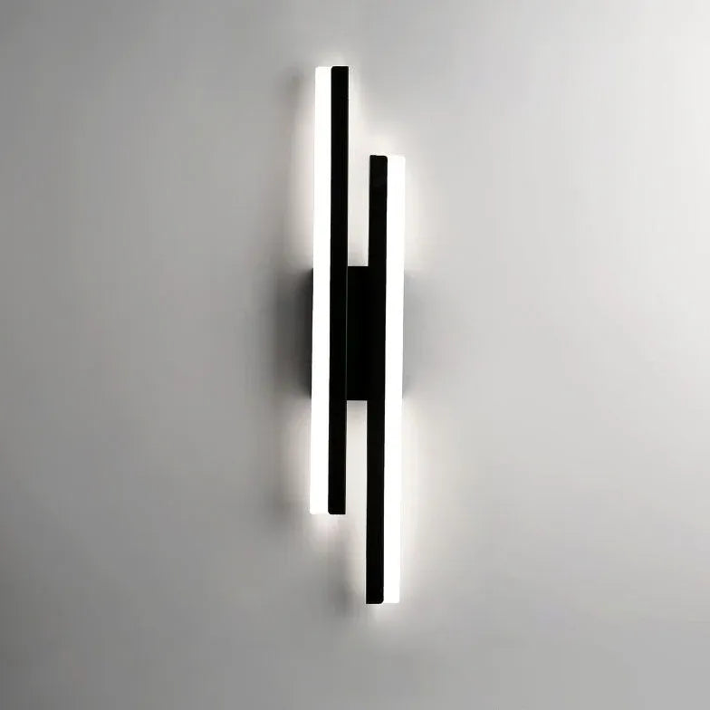 Minimalist Double Linear Dimmable Modern Wall Lights