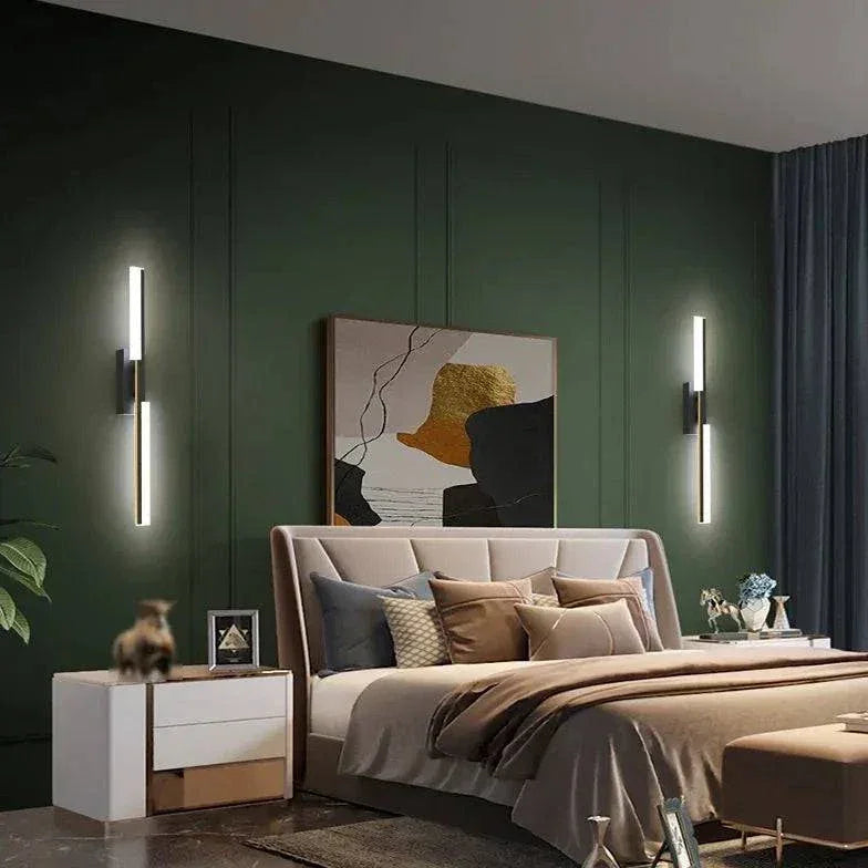 Applique Murale Moderne Avec Bande D'Éclairage Haut Et Bas - Clowas.fr