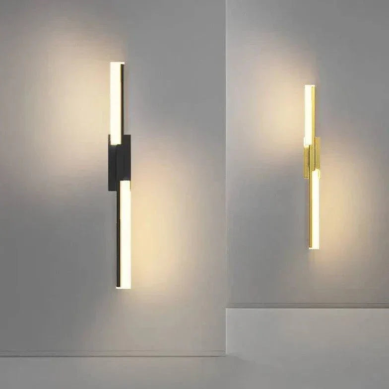 Applique Murale Moderne Avec Bande D'Éclairage Haut Et Bas - Clowas.fr