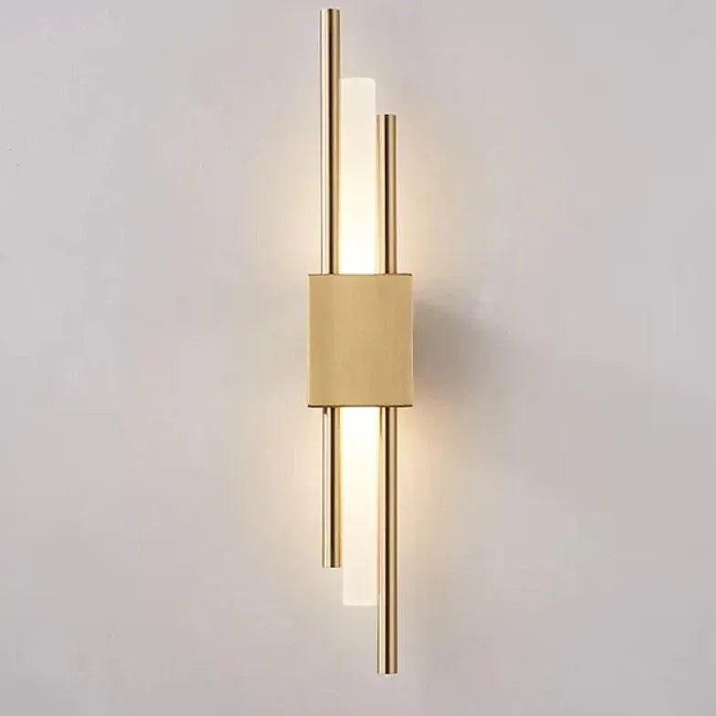 Marble Brass Up and Down Lights