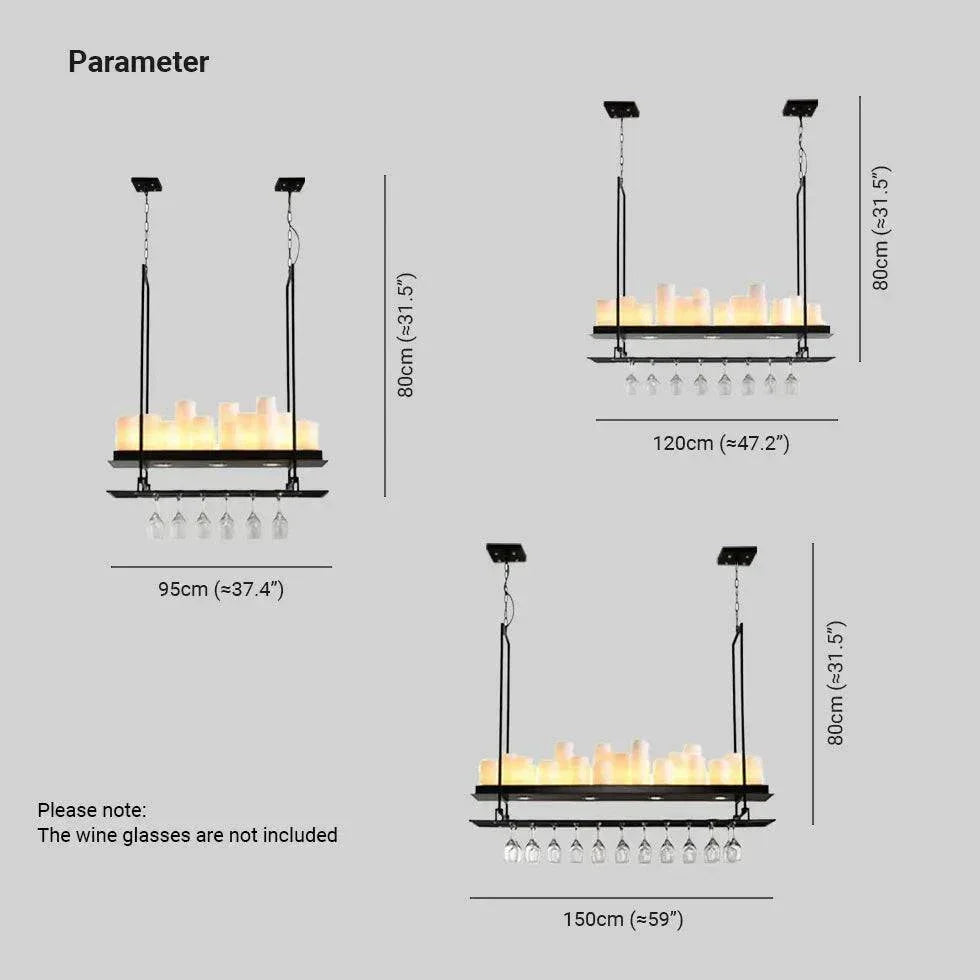 Suspension Pour Verre Industriel Créative Rustique - Clowas.fr