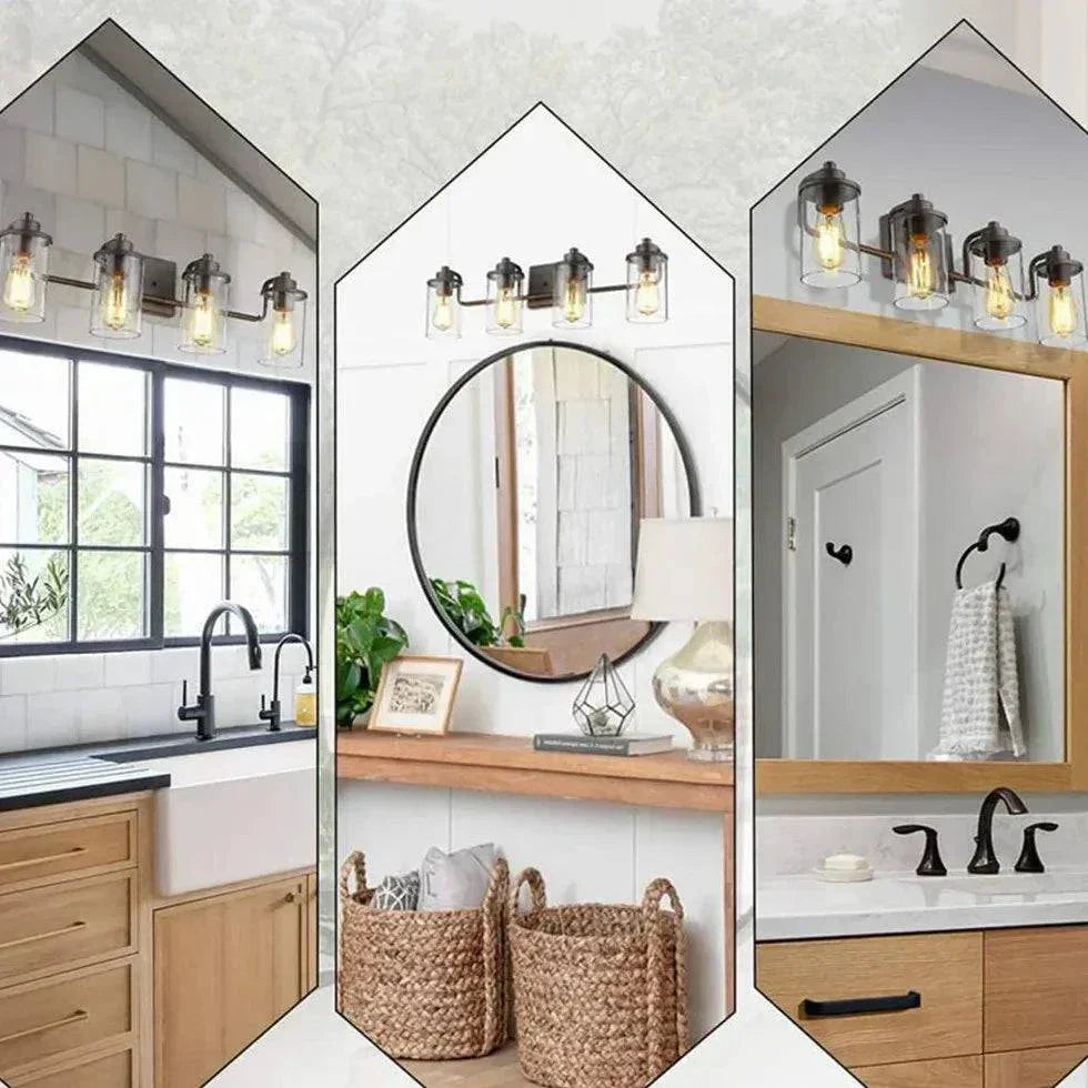 Applique Salle De Bain Murale Moderne Intérieure Verre - Clowas.fr