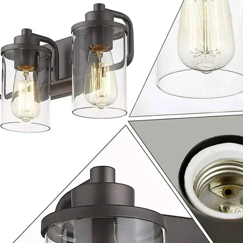 Applique Salle De Bain Murale Moderne Intérieure Verre - Clowas.fr