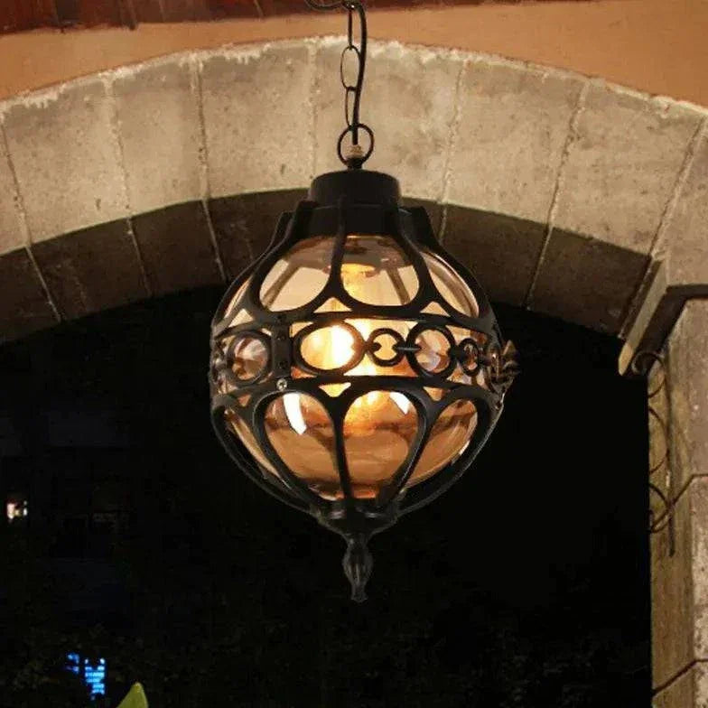 Lampes Design Suspension Créatif Simple Balcon Européen - Clowas.fr