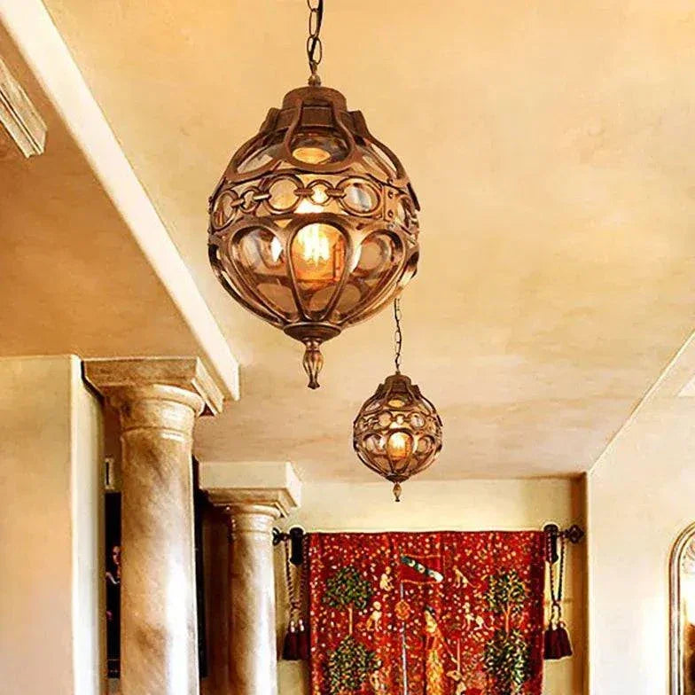 Lampes Design Suspension Créatif Simple Balcon Européen - Clowas.fr