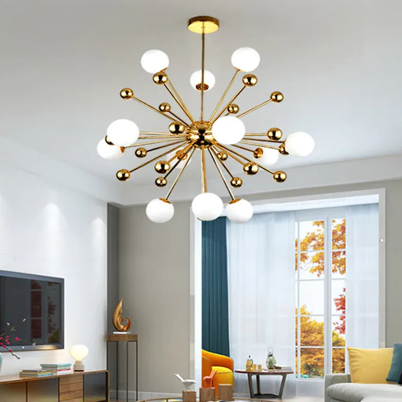 Luxury Planet Gold Dining Room Chandelier