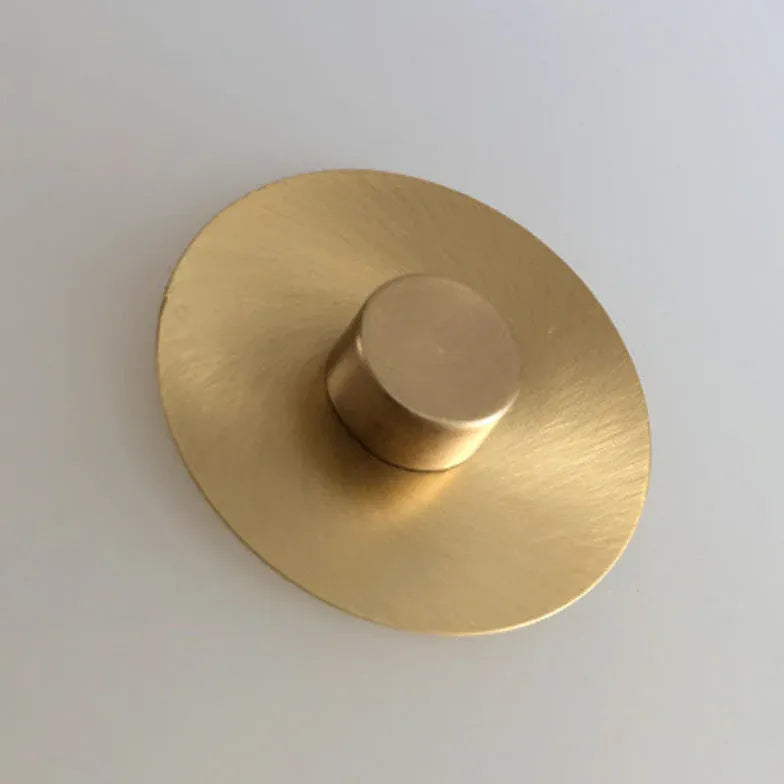 Frosted Stripes Modern Gold Flush Ceiling Lights