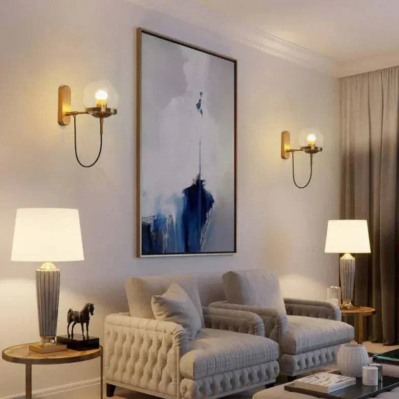 Applique Murale Ronde Design Moderne Minimaliste Élégante - Clowas.fr