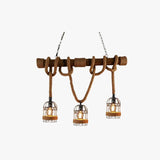 Suspension en bois flotte vintage créatif