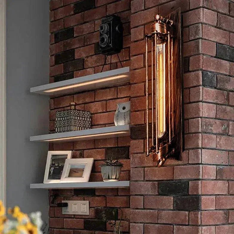 Applique Murale Haut De Gamme Industrielle Vintage Élégante - Clowas.fr