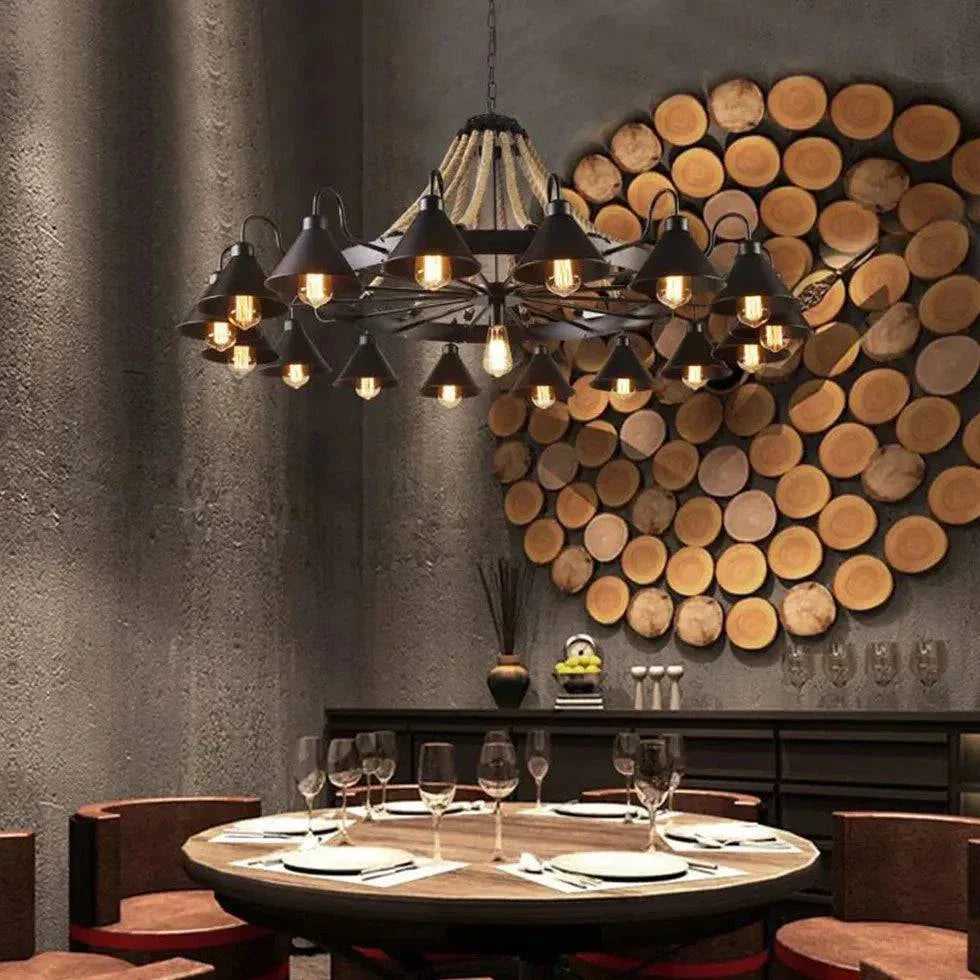 Suspension Vintage En Forme De Roue Pour Bureau - Clowas.fr