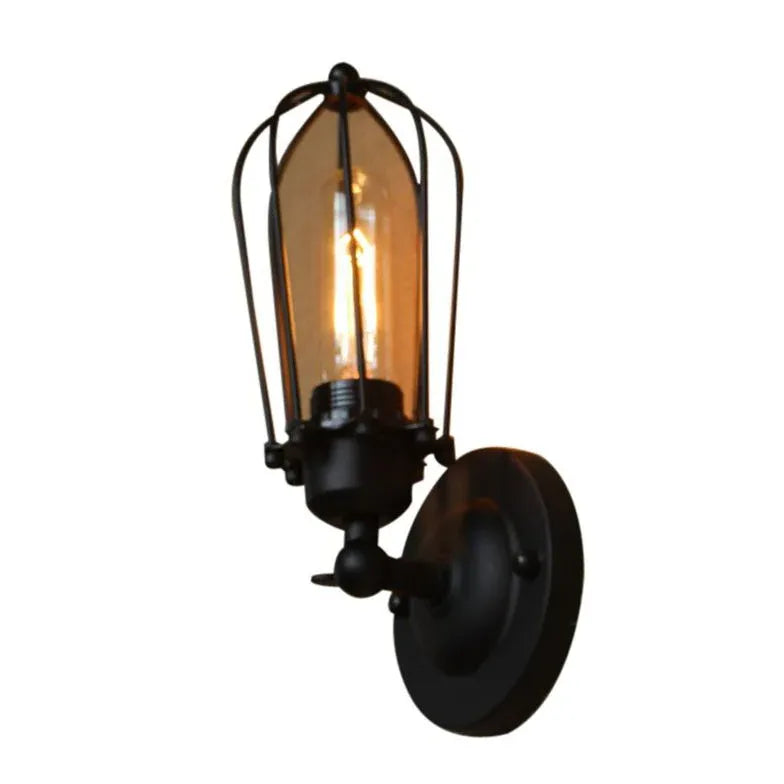 Iron Art Lampshade Vintage Wall Lights