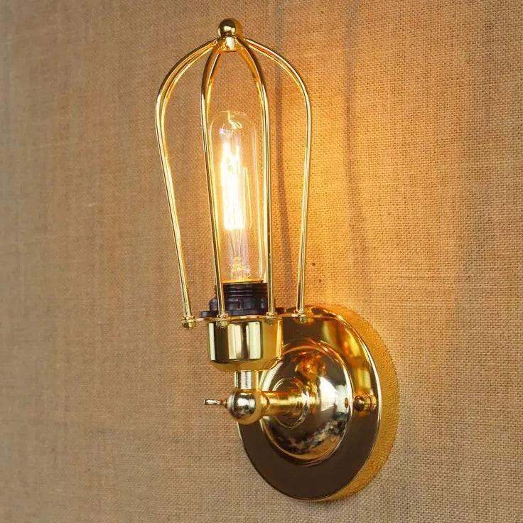 Lampe Murale Vintage Industrielle Rustique Décorative - Clowas.fr