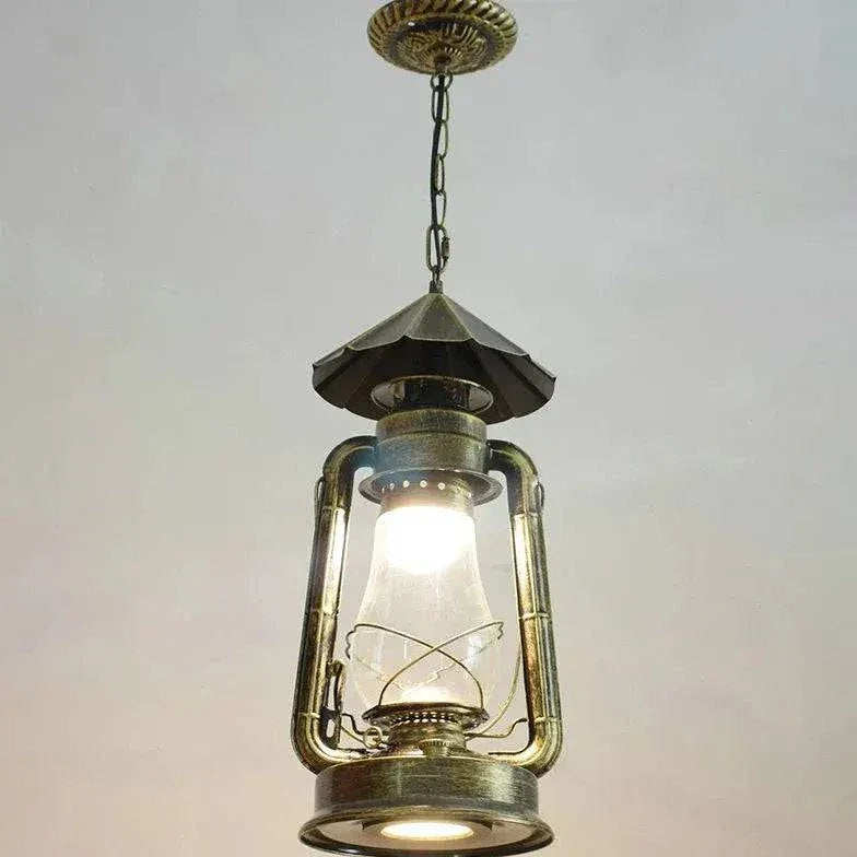Luminaire Ancien Suspension Fer Forgé Vintage - Clowas.fr