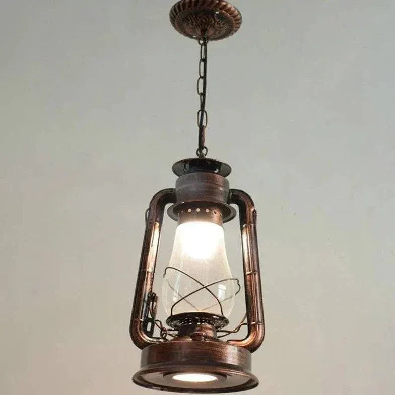 Luminaire Ancien Suspension Fer Forgé Vintage - Clowas.fr